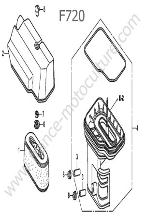 HONDA - F720 : Filtre air