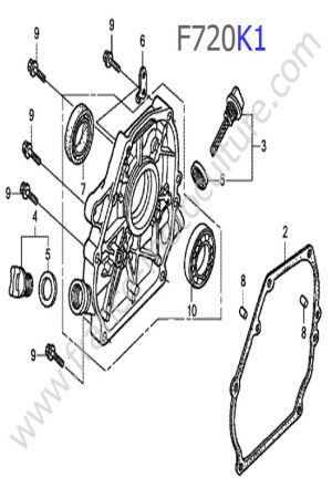 HONDA - F720K1 : Carter inferieur