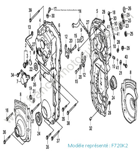Carter transmission - K2 HONDA F720K2