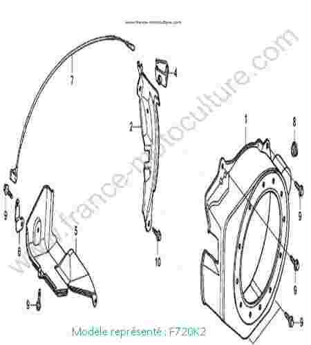HONDA - F720K2 : Carter ventilation - K2