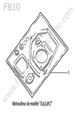 HONDA - F810 : Pochette joints