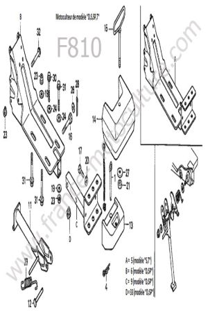 HONDA - F810 : Chassis 3