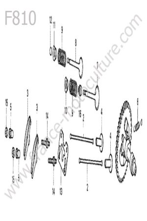 HONDA - F810 : Arbre cames