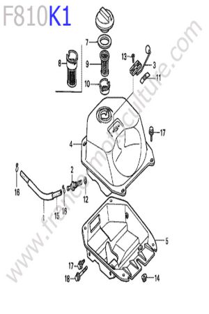 HONDA - F810K1 : Reservoir