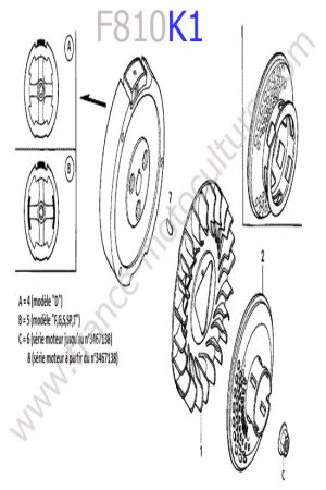 HONDA - F810K1 : Volant