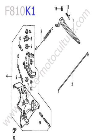 HONDA - F810K1 : Regulateur