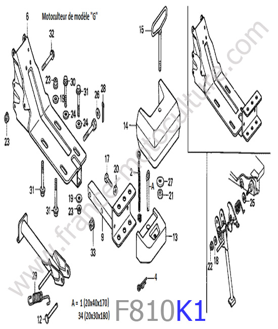 Chassis 1 HONDA F810K1