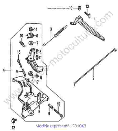 HONDA - F810K3 : Regulateur - K3