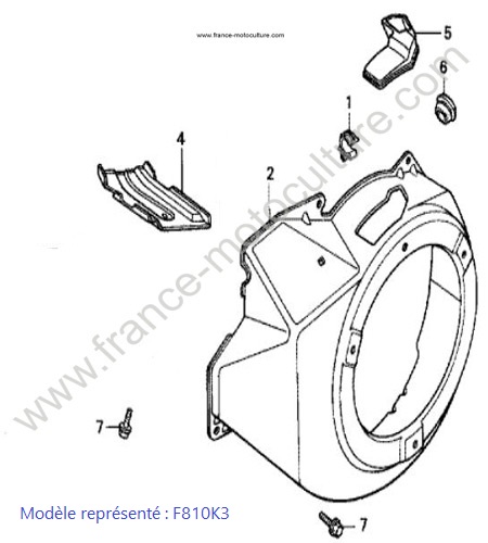 Carter ventilation - K3 HONDA F810K3