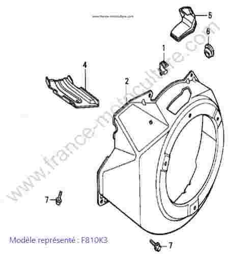 HONDA - F810K3 : Carter ventilation - K3