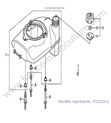 Reservoir - K1 HONDA FG201