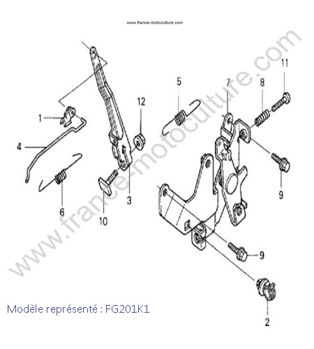 Regulateur - K1 HONDA FG201