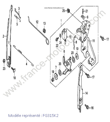Regulateur - K2 HONDA FG315