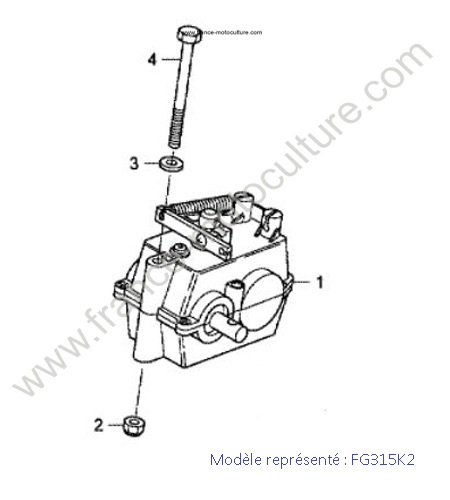 Transmission inverseur - K2 HONDA FG315