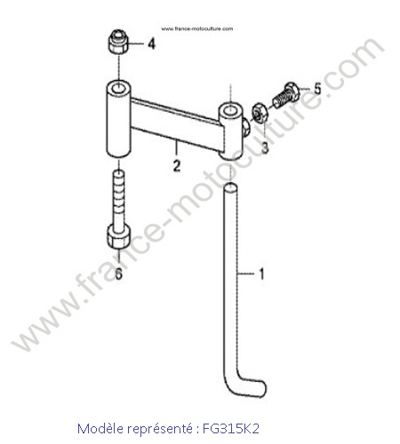 Bequille - K2 HONDA FG315