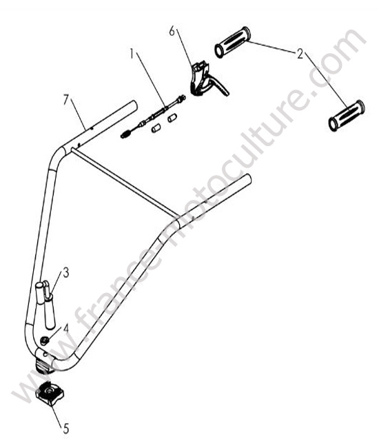 Guidon HONDA FG320