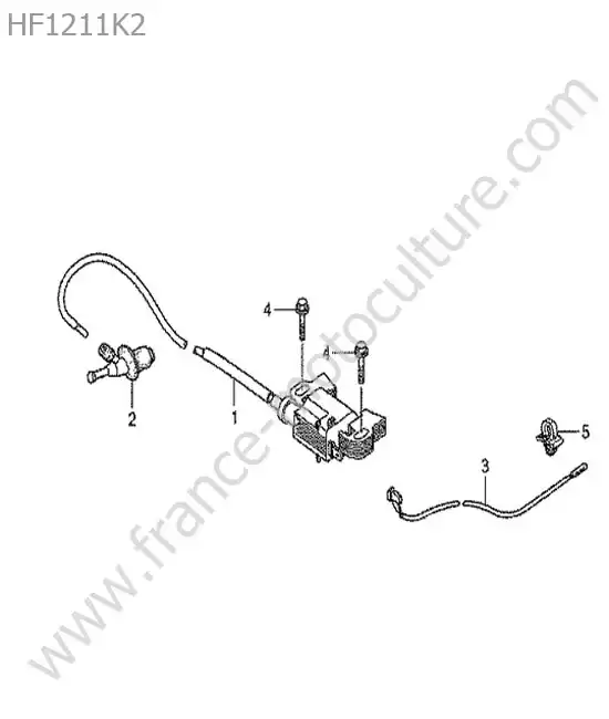 Bobine allumage HONDA HF1211K2