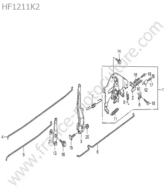 Regulateur HONDA HF1211K2