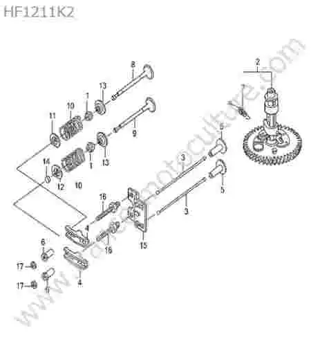 HONDA - HF1211K2 : Arbre a cames