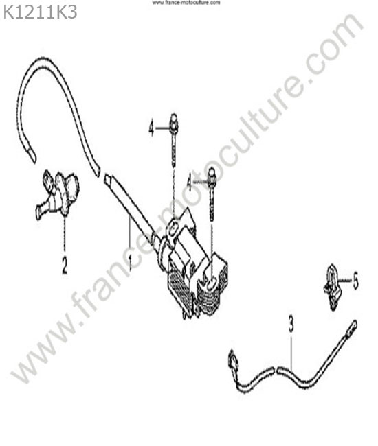 Bobine d allumage HONDA HF1211K3