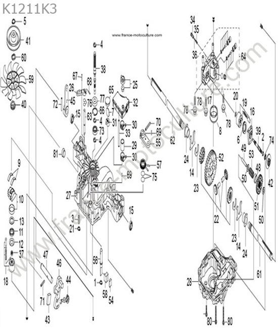 Transmission HONDA HF1211K3