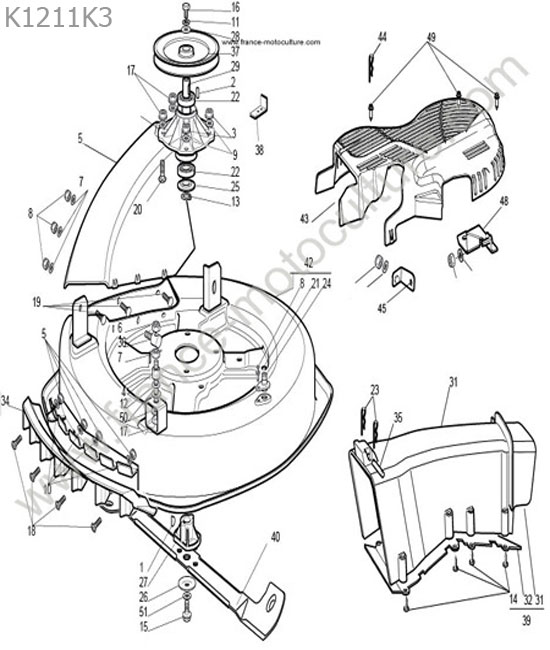 Carter coupe HONDA HF1211K3