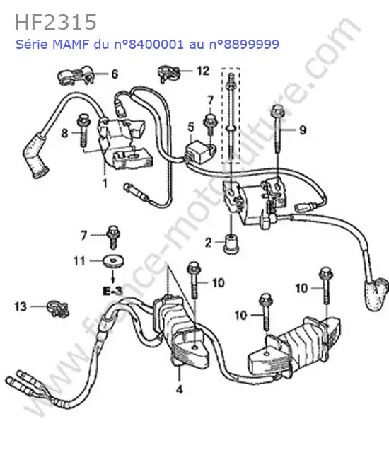 Allumage HONDA HF2315
