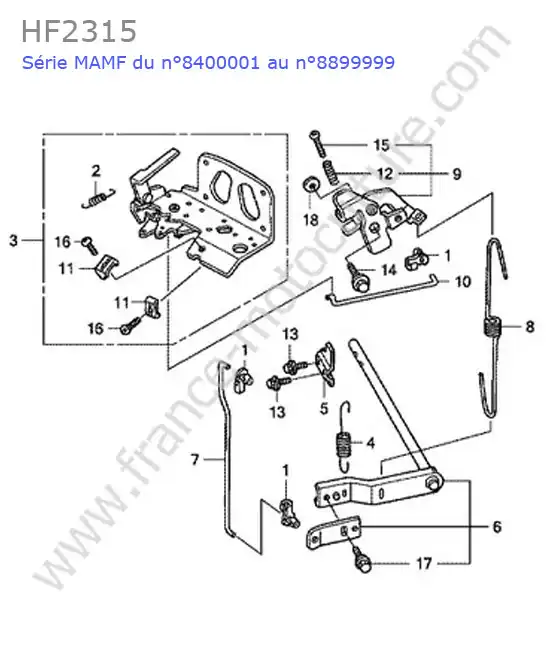 Regulateur HONDA HF2315