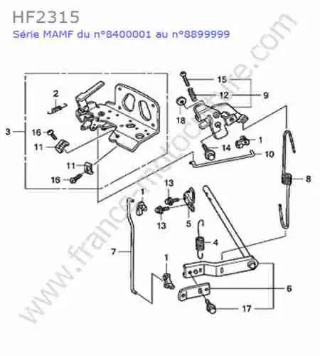 HONDA - HF2315 : Regulateur