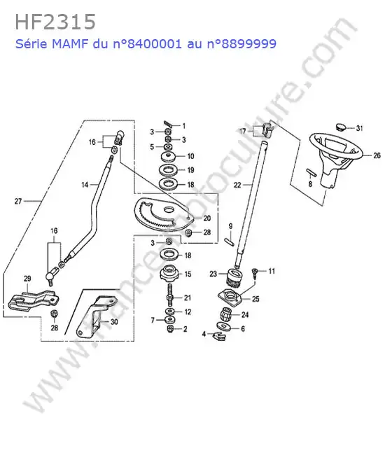 Direction HONDA HF2315