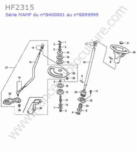 HONDA - HF2315 : Direction