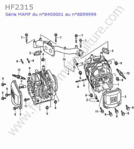 HONDA - HF2315 : Cylindre