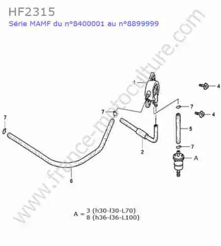 HONDA - HF2315 : Pompe essence