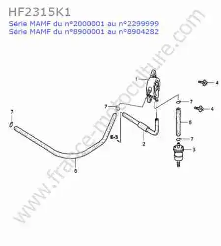HONDA - HF2315K1 : Pompe carburant