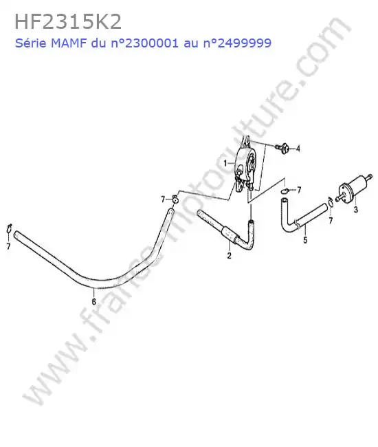 Pompe essence HONDA HF2315K2