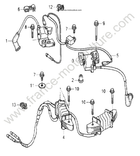Bobines d allumage HONDA HF2317