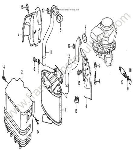 Silencieux HONDA HF2317