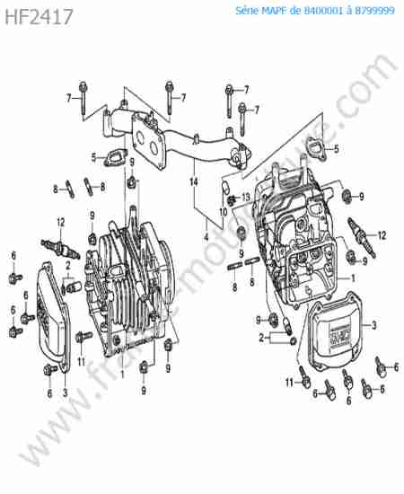 HONDA - HF2417 : Cylindre