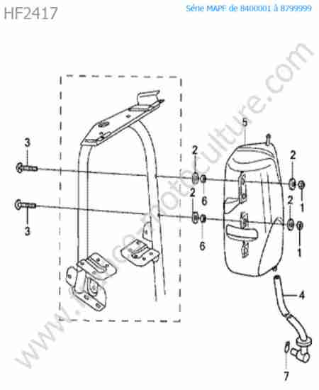 HONDA - HF2417 : Reservoir air