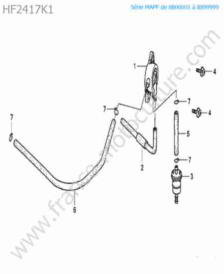 HONDA - HF2417K1 : Pompe carburant