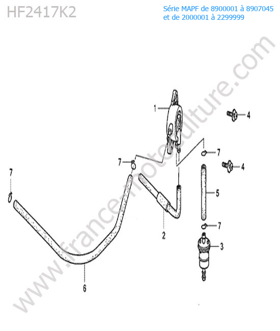 Pompe carburant HONDA HF2417K2