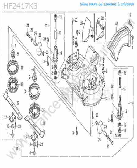 HONDA - HF2417K3 : Carter coupe