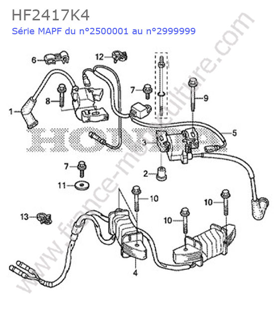 Allumage HONDA HF2417K4