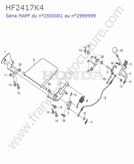HONDA - HF2417K4 : Obturateur