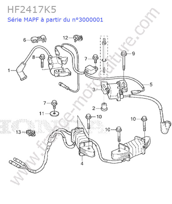 Allumage HONDA HF2417K5