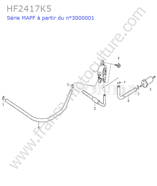 Filtre - pompe a essence HONDA HF2417K5