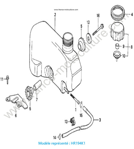 Reservoir - K1 HONDA HR194
