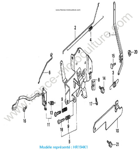 Regulateur - K1 HONDA HR194