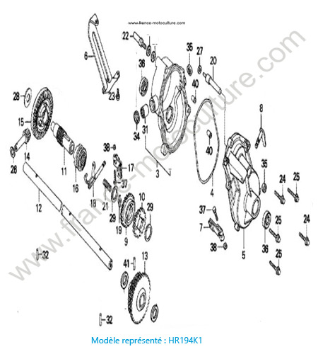 Transmission - K1 HONDA HR194