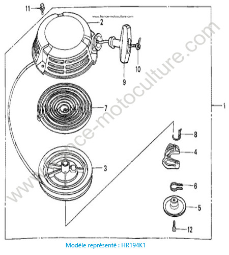 Lanceur - K1 HONDA HR194